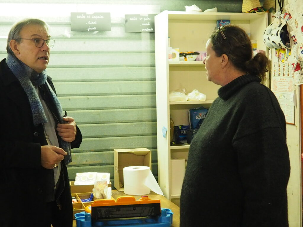 2025 01 16 Visite Pastorale les restos du Cœur Choisy-le-Roi